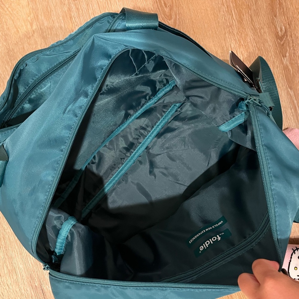 Foldie Teal Travel Bag for Women - Picture 4 of 4